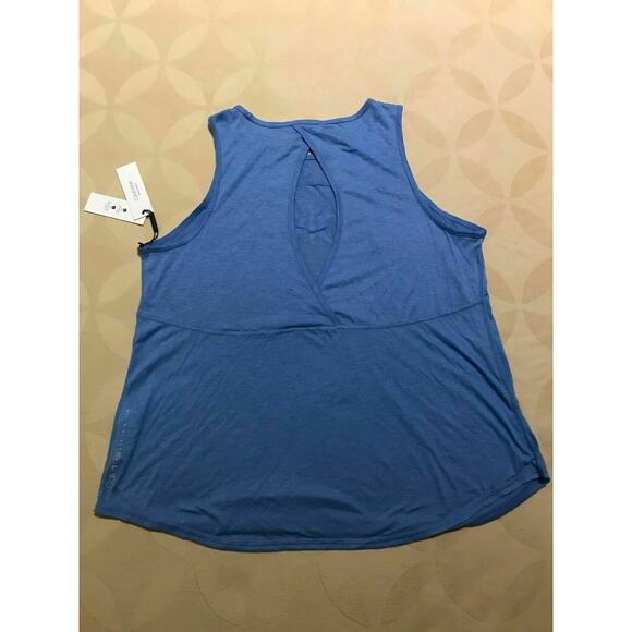 Calvin Klein Performance Tank Top Keyhole-Back with Logo Activewear Size 2XL - Picture 3 of 5
